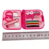 Mini Cute Sewing Kits Needle Threads Buttons Scissor Thimble Sewing Box Household Travel Knitting Tool Accessories