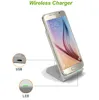 Chargeur rapide Qi Support de charge sans fil pour Apple iPhone X 8 8Plus Samsung Note 8 S8 S7 avec 2 bobines