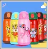 6 Styles Vacuum Water Bottle Insulated 304 Stainless Steel Water Bottle Travel Coffee Mug Cartoon Wide Mouth Flip Cap Cups CCA10010 20pcs