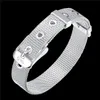 Small net watch with 925 silver bracelet JSPB237,Beast gift men and women sterling silver plated Chain link bracelets