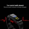 ID115 Plus Smart Band Fitness Tracker Montre Sport Bracelet Fréquence Cardiaque Réelle Pression Artérielle Smartband 115plus Smart Fitness Tracker dans la Boîte de Détail