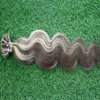 P8 / 613 Body Wave Keratin Capsules Human Fusion Hair 100g / Strands Nagel U Tip Machine Made Remy Pre Bonded Hair Extension