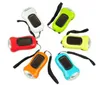 Portable Hand Crank Dynamo 3 LED Solar Powered Flashlight Camping Torch