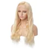 Humanhair koronki przednie peruki 4 * 4 613 Proste ciało fala Pre zepsuty naturalne włosy babyhair brazylijski malezyjski włosy TiffanyHair