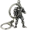 Homme fort haltère porte-clés Fitness musculation haltérophilie porte-clés portefeuille clés anneau homme fort haltère porte-clés voiture Keych5928298