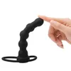 MINI Vibration Gspot Massage AV Rod Vibrator Toy Silicone Black Bead Magic Wand Attachment AV Massager Masturbation devic Sex Toy1864460