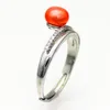 Eenvoudige en modieuze natuurlijke parel zilveren ring, verstelbare ringmaat, parelkleur kan vrij worden gecombineerd (gratis verzending 2-5 dagen)