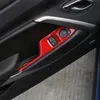 Autodeur raam lift knop armleuning schakelaar paneel cover aftrek ABS Decoratie strip voor Chevrolet Camaro Auto interieur accessoires
