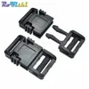 100pcs lot 5 8 3 4 Plastic Side Release Buckles For Paracord Survival Bracelets Black Webbing 16mm 20mm240I