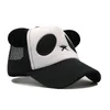 Qujiahi barnhatt panda mesh cap utomhus sol hatt skugga baseball cap pojke flicka storlek 4555 cm snapback5793472