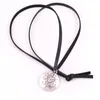 Unisex Charm Necklace 새로운 도착한 하트 패턴과 스페셜 룬 문자 Archangel 이름 THAVAEL Written Zinc Alloy는 Dropshipping을 제공합니다