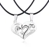 Liefde paren kettingen yin yang hanger paren gepaard kettingen hangers Valentijnsdag geschenk voor liefhebbers paren sieraden vrouwen mannen ketting