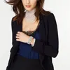 Ebreo Rhinestone Choker Dichiarazione Chocker Chocker Big Nappel Collana per donne Flower Collier 2019 Fashion Jewellery8695574