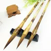 3 unids/set pinceles de caligrafía china pluma artista pintura escritura dibujo cepillo apto para papelería escolar para estudiantes