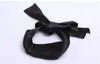 Black Satin ribbon Blindfold Sexy Eye Mask Patch Bondage Masque Mask Sex Aid Party Fun Flirt Sex Toys For Woman Men Couples