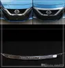 Högkvalitativ ABS Chrome 1pcs Grill Up Dekoration Trim, Dekoration Steamer med logotyp för Nissan Lannia / Bluebird 2016