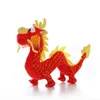 Simulation Dragon jouets en peluche poupées dessin animé chinois Dragon jouet oreiller en peluche enfants 039s cadeaux décoration 40 cm x 25 cm DY504575964865