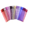 15x38cm Organza Wine Cover Gags For Wedding Party Christmas Jewelry Gifts Bags Clear Organza Wine Bottle Bag Gift Packaging Pouch Favor Sack