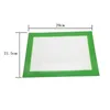 Green Flexible Silicone Baking Mats Perfect Bakeware For Making Cookies Macarons Pastry 2 pcs/lot