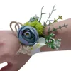 Nordic Fresh Bride Brosch Band Flower Decoration Presentförpackning Simulering Möte Blommor