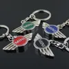 Keychains di Metal Logo per Mini Cooper Car Drain Ring Autobots Angel Wings Brand Sports Mini Symbol keyring7958543