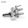 2/4/6/8/10/12 Way Stainless Steel Aquarium Fish Tank Air Flow Splitter CO2 Control Valve Switch Inline Manifold Taps Air Pump Accessories