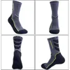 Outdoor grimpant randonnée cyclisme courir les chaussettes de ski de ski Hightop Sport Socks rapides à sec absorbant Sweat Antibactérien L2226418224