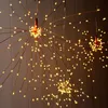 String Light 50pcs 150LED BATTERY POWERED 8 -lägen Copper Wire Firework LED Starburst Lights with Remote Control for Home