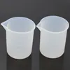 Tasse à mesurer transparente de 100 ml avec échelle outils de mesure en Silicone pour bricolage cuisson cuisine Bar salle à manger accessoires WX9-964