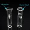 cigarette filter tube glass tip holder disposable for Hookahs RAW Dry Herb Rolling Paper Thick Pyrex Smoking Pipes