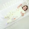 Wczesny Walker Baby Sleeping Torba Stopy Wearable Koc Piękny pies Baby Sleeping Nest Torba z oddzielnymi nogami Odpinane rękawy Piżamy