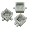 IP65 Waterproof Electric Enclosure Project Junction Box Clear Cover with Terminal Blocks 100*100*75mm