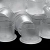 100 stks Medium Size Tattoo Inkt Cups Caps Supply Professionele Permanente Tatoeage Accessoire voor Tattoo Machine Plastic Beroep Kleuren beker