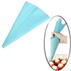 Silicone Decorating Bag Cookie Dryer Korean Baking Tools with 3 Size Food Safe Color Blue