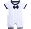 NOUVEAU-né les vêtements pour bébés filles vêtements garçons rober coton Coton à manches courtes à saut à manches