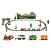 Jouets de Train télécommandé, modèle de transport électrique, ensembles de fumée de vapeur, modèle de jouet, cadeau pour enfants, voiture électrique/RC