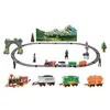 RC Train Toys Remote Control Conveyance Model Electric Steam Smoke Sets Model Toy Gift For Kids Baby Electric/RC Car