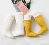 Filles d'été dentelle chaussettes creuses enfants à volants genou haute princesse chaussettes bébé coton jambes enfant en bas âge enfants confortable respirant chaussette 1707559