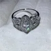 Handgemaakte Butterfly Ring 925 Sterling Zilver 5A Sona CZ Engagement Wedding Band Ringen voor Vrouwen Bruids Sieraden