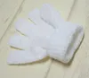 Weiße Nylon-Körper-Duschbad-Handschuhe, Peeling-Badehandschuh, Körperwäscher-Handschuh, Körper-Spa-Massage, Entferner abgestorbener Hautzellen