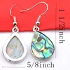 925 Sterling Silver Luckyshine Nowy Przyjeżdża Hurtownie Natural Shell Women Fashion Earring A050