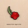 Diy Patches Plum Rose for Clothing Sewing Notions Embroidered Tools Patch Applique on Patched Accessories Badge Stickers To Clothe249C