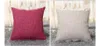 40*40cm 13 colori tinta unita cuscino vestito semplice tinta unita cuscino decorativo decorazione della casa divano auto sedia federa
