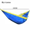 Lightweight Super grande pára-quedas Hammock 210T tecido de nylon pendurado hamac para a sobrevivência de campismo ao ar livre quintal de praia 320 * 200cm