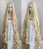 150 cm de long Wavy Curly Wig Occident Style pastoral Mix Blonde Cosplay Wig Hair gtgtgt Nouveau mode de haute qualité P6004317