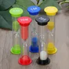 5pcs 30second/1minute /3minutes /5minutes /10minutes Colorful Hourglass Sandglass Sand Clock Timers Sand Timer Novelty Home Decoration