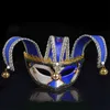 Mode-plastische venetianische Maskerade-Maske für Halloween-Clown-halbe Gesichts-Masken Resuable vorzüglicher Partei liefert Qualität 30wp BB