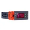 Freeshiping 250 V 10A Dijital termometre Sıcaklık Kontrol termostat termal regülatörü-50 ~ 110 Santigrat Derece Sensör ile Termokupl