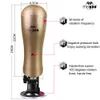 SEXE Rechargeable Hands Male Masturbator With Strong Suction Cup Artificial Vagina Real Pussy Sex Toys for Men Sex Products6606296