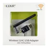 Adattatore USB Wireless EDUP 5 ghz 600 mbps Adattatore ethernet USB Wifi 802.11ac Scheda di Rete ricevitore wi-fi Windows Mac per PC EP-1607